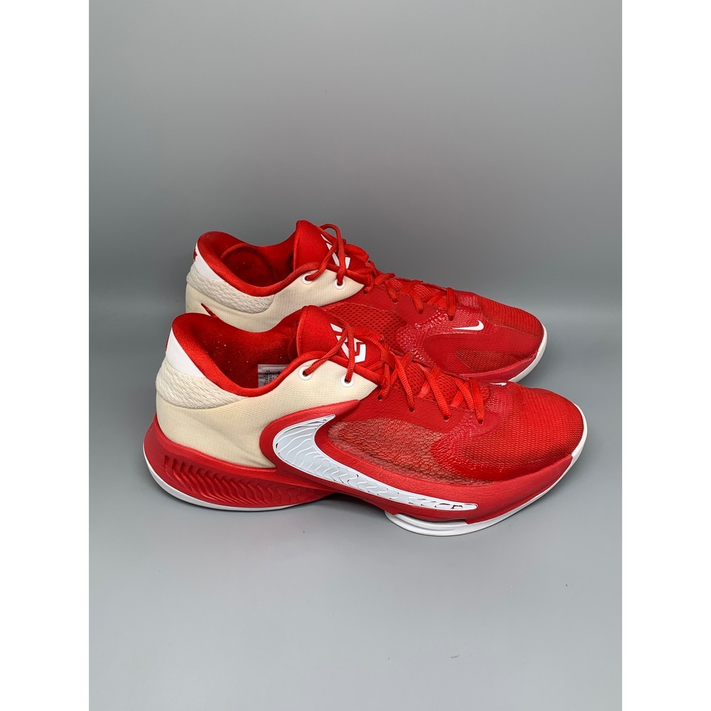 Nike Zoom Freak 4 University Red Basketball Shoes DX6652-602 Men's Sz 12.5